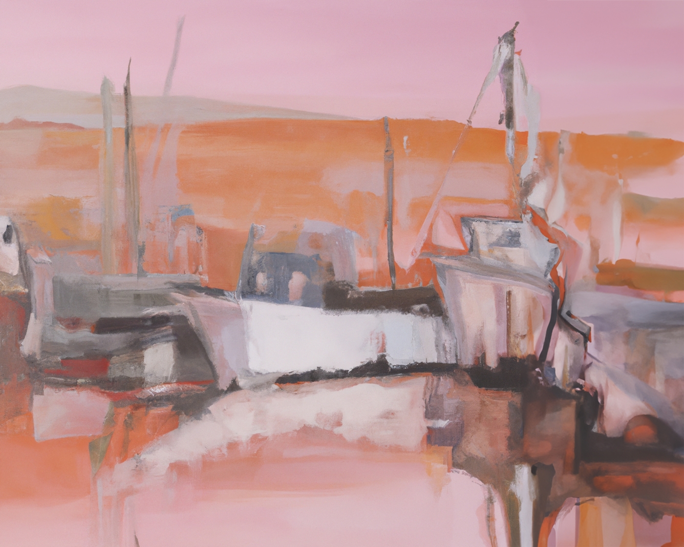 Sunrise in the Hyeres - Port_40 works